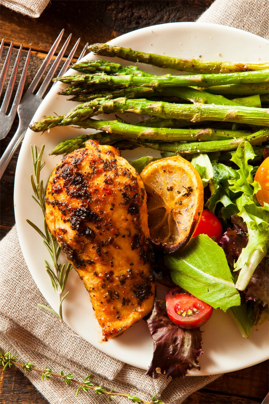 Easter Feast: Lemon Roast Chicken with Freekeh Salad